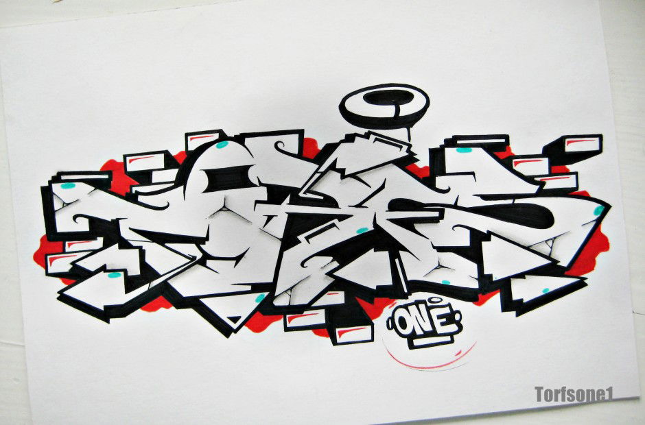 Graffiti Sketch in Belarus - Photo by torfs1 - Sketch, torfs1 (2013)