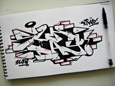 Graffiti Wall - Photo by torfs1