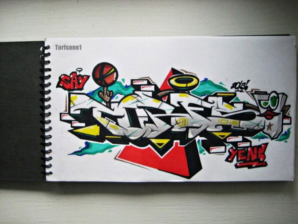 Graffiti Sketch in Belarus - Photo by torfs1 (2013)