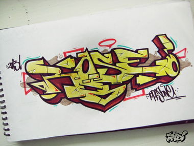 Graffiti Sketch - Photo by torfs1 (2013)