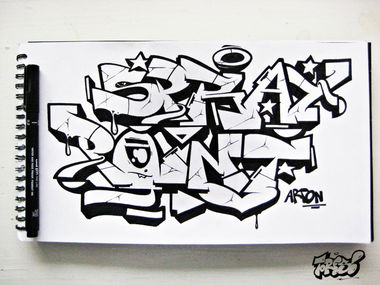Graffiti Sketch - Photo by torfs1 (2013)