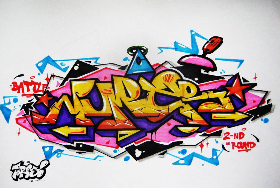 Graffiti Sketch - Photo by torfs1 (2013)