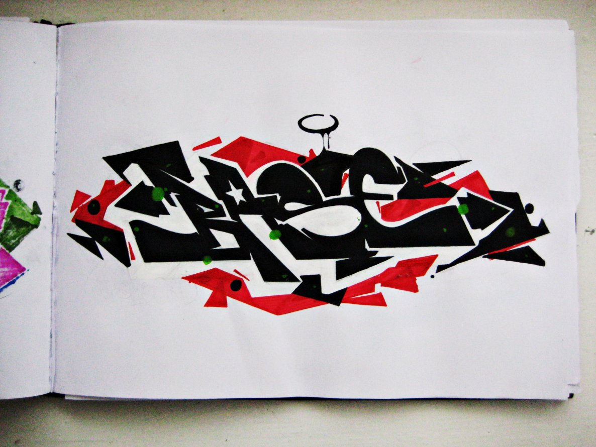 Graffiti Sketch - Photo by torfs1