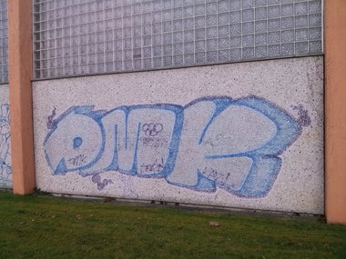 Graffiti Bombing - Photo by tostkopf - DMK (2014)