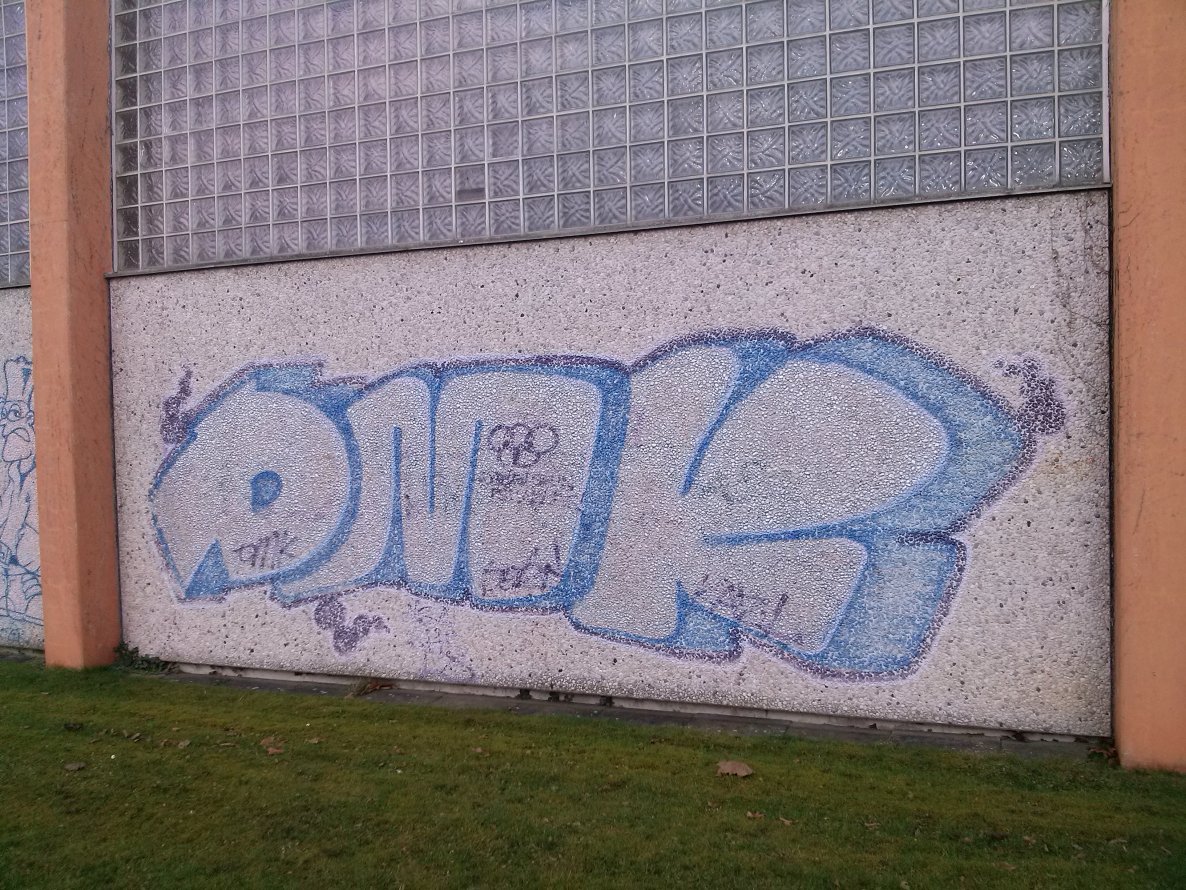 Graffiti Bombing - Photo by tostkopf - DMK (2014)
