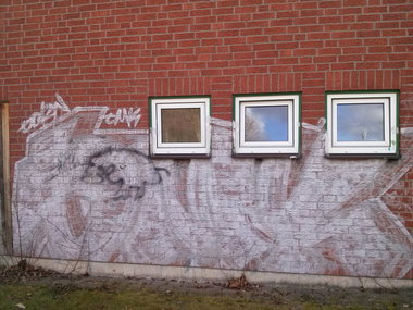 Graffiti Bombing - Photo by tostkopf - DMK (2014)