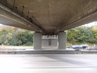 Graffiti Bombing - Photo by tostkopf - DMK (2014)