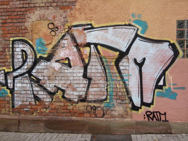 Graffiti Bombing - Photo by tostkopf - Ratm, 34 (2014)