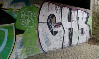 Graffiti Bombing - Photo by tostkopf - baunatal (2014)
