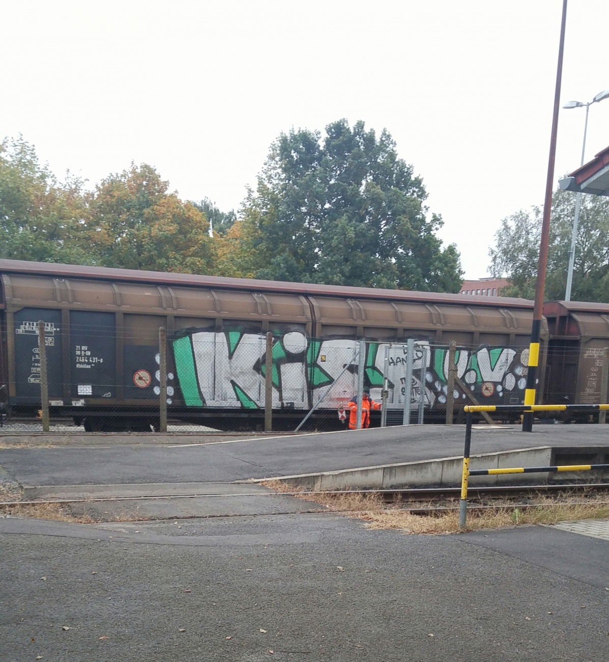 Graffiti Train - Photo by tostkopf - kiss, kassel, baunatal