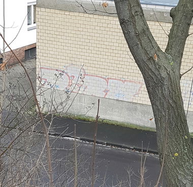 Graffiti Bombing - Photo by tostkopf - DMK, Dorn, maukas