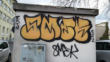 Graffiti Bombing - Photo by tostkopf - smek, ratm