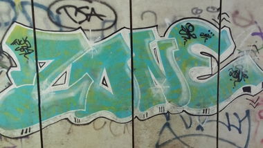 Graffiti Bombing - Photo by tostkopf - zoneeva, fu*k, cops