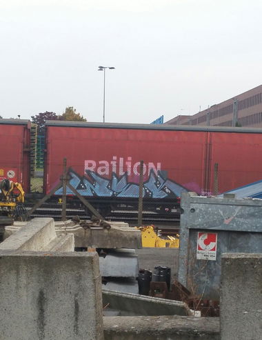 Graffiti Train - Photo by tostkopf - wek, train, baunatal