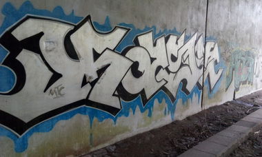 Graffiti Bombing - Photo by tostkopf - rengershausen