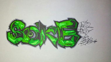 Graffiti Sketch - Photo by tostkopf - mdcbrokebo (2015)