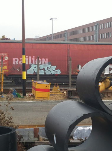 Graffiti Train - Photo by tostkopf - rtc, crew, rtccrew
