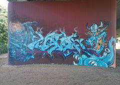 Graffiti Street Art - Photo by tostkopf - merok, 1, hall