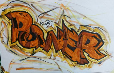 Graffiti Sketch - Photo by tostkopf - powersoke (2015)