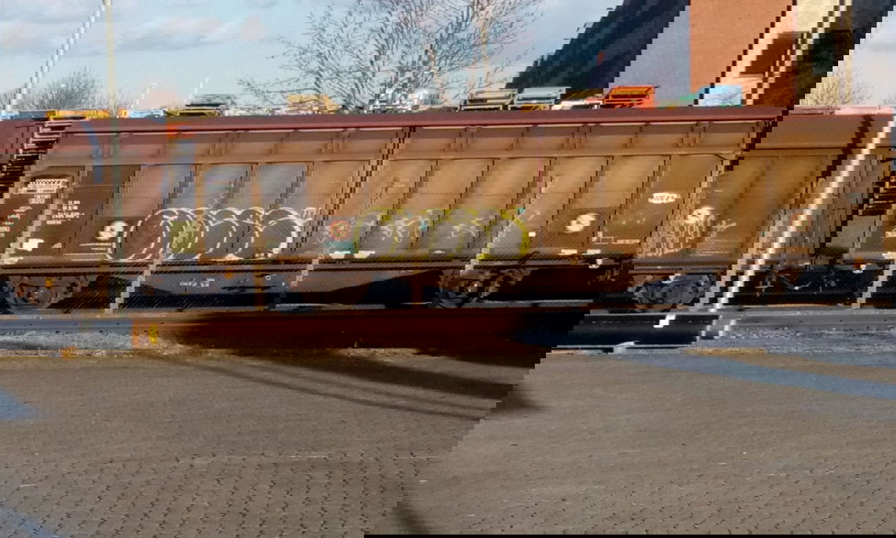 Graffiti Train - Photo by tostkopf - Baunatal (2014)