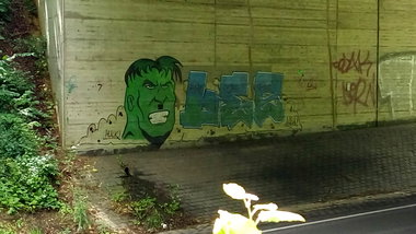 Graffiti Bombing - Photo by tostkopf