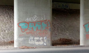 Graffiti Bombing - Photo by tostkopf