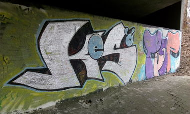 Graffiti Wall - Photo by tostkopf - baunatal (2000)