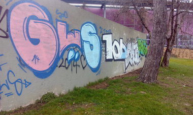 Graffiti Bombing - Photo by tostkopf - kassel (2014)