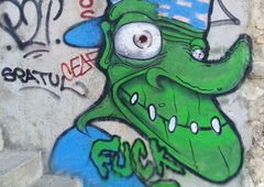 Graffiti Street Art - Photo by tostkopf - wiseone (2014)