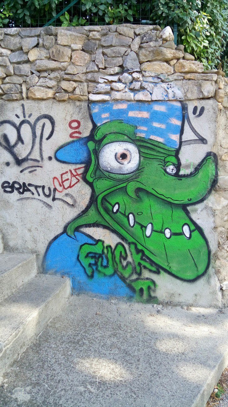 Graffiti Street Art - Photo by tostkopf - wiseone (2014)