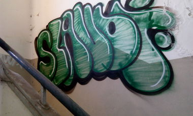 Graffiti Bombing - Photo by tostkopf - slavoi (2014)