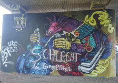 Graffiti Street Art - Photo by tostkopf - kassel, hall, halloffame