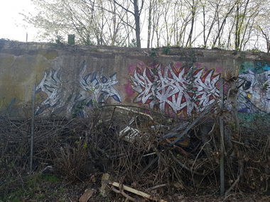 Graffiti Wall - Photo by tostkopf - Taser, easer, Kassel