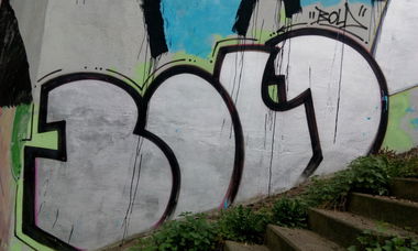 Graffiti Bombing - Photo by tostkopf - rengershausen