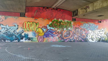 Graffiti Wall - Photo by tostkopf - Orakel, Kassel