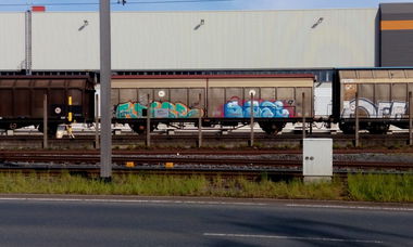 Graffiti Train - Photo by tostkopf - krise, und, der (2015)