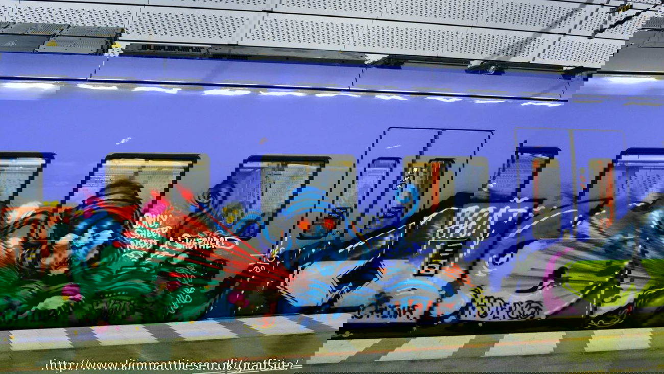Graffiti Train - Photo by toysareus