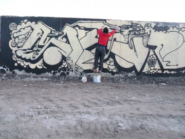 Graffiti Wall - Photo by toysareus