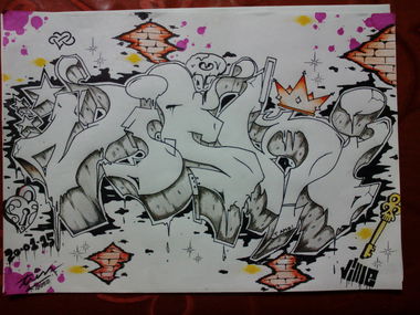 Graffiti Street Art - Photo by tresiete - 37, Bs, As