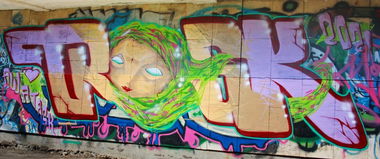 Graffiti Wall - Photo by tresk (2010)