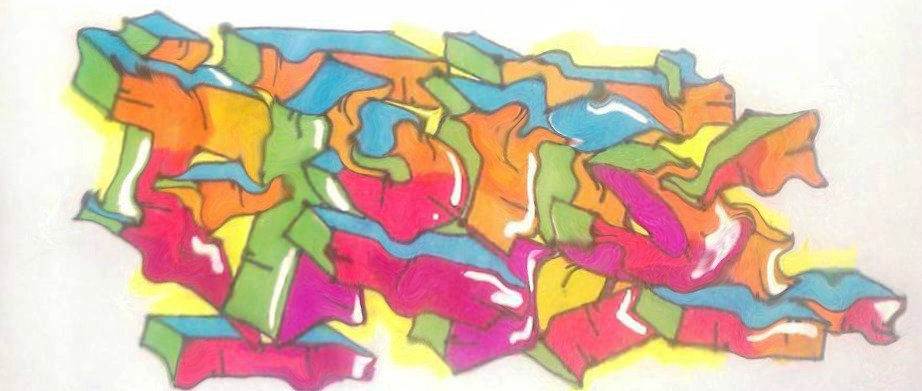 Graffiti Sketch in Sheffield, South Yorkshire - Photo by trie