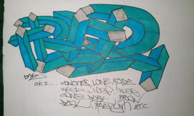 Graffiti Sketch - Photo by trie