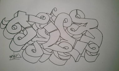 Graffiti Sketch - Photo by trie