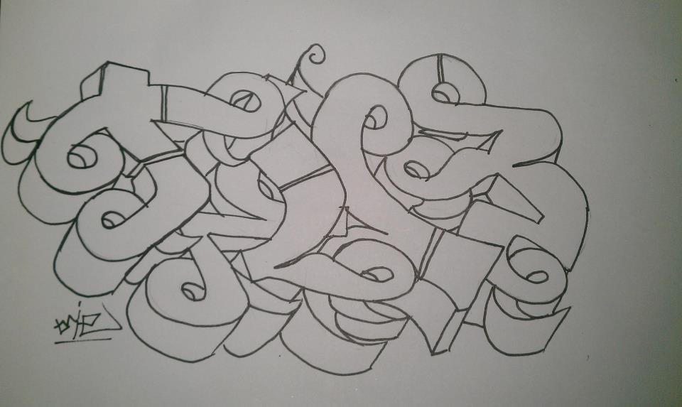 Graffiti Sketch - Photo by trie
