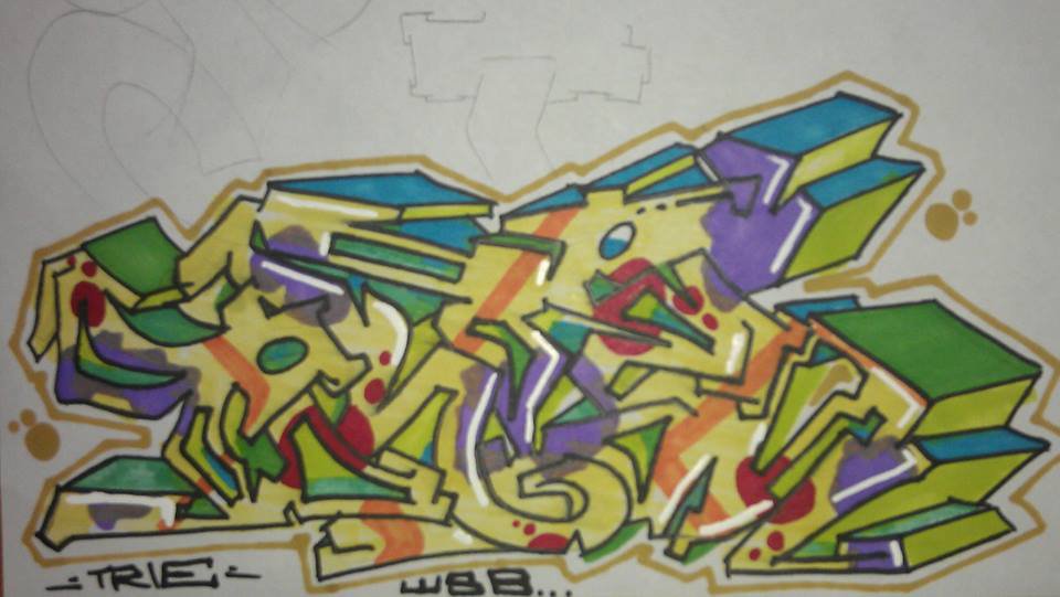 Graffiti Sketch - Photo by trie