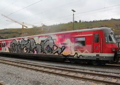 Graffiti Train - Photo by trip - HZ