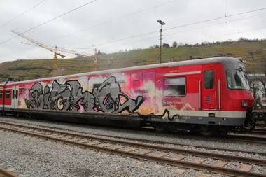 Graffiti Train - Photo by trip - HZ