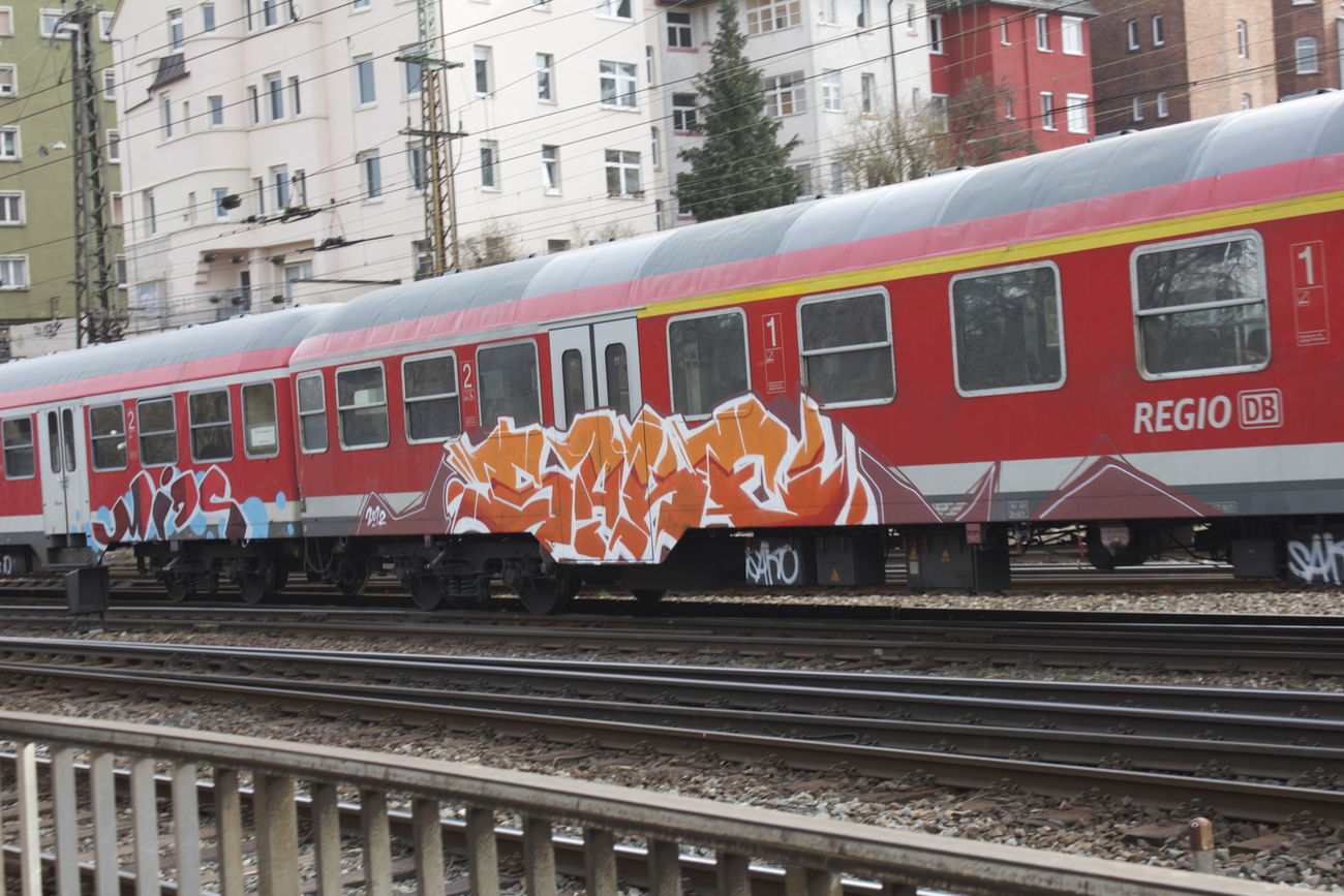 Graffiti Train - Photo by trip - HZ