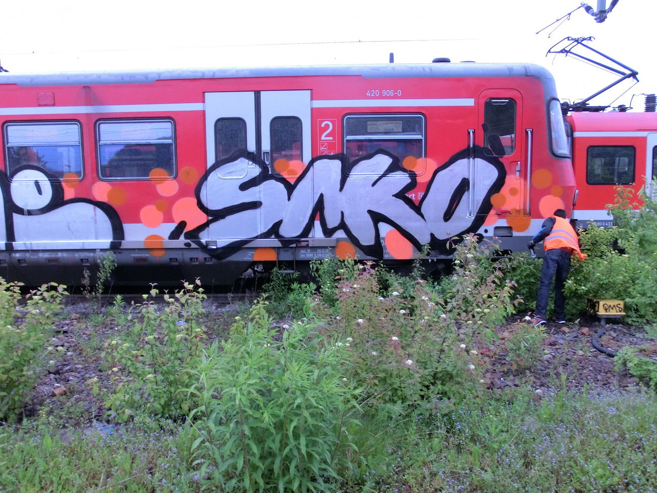 Graffiti Train - Photo by trip - HZ