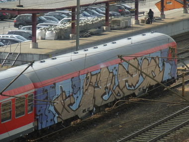 Graffiti Train - Photo by trip - HZ